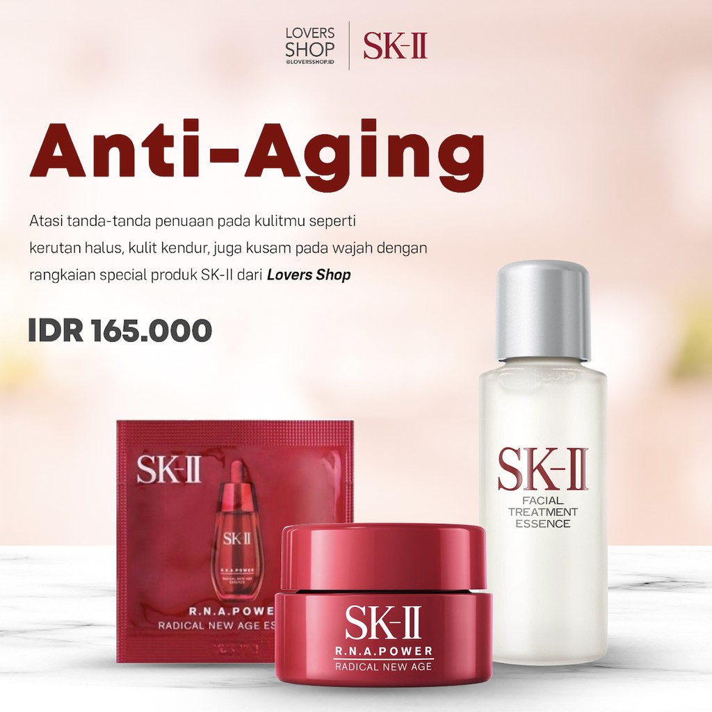 Jual Skii Sk Ii Sk Sk Ii Paket Anti Aging Facial Treatment Essence