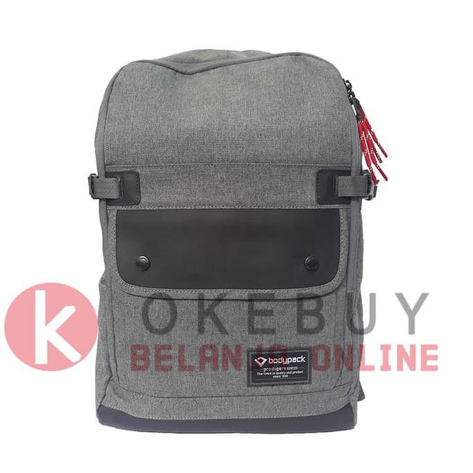 Jual Tas Kerja Formal Terkini Tas Merk Bodypack Grey Ransel Kantor