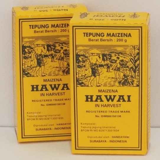 Jual Tepung Maizena Hawai 200 Gr Shopee Indonesia