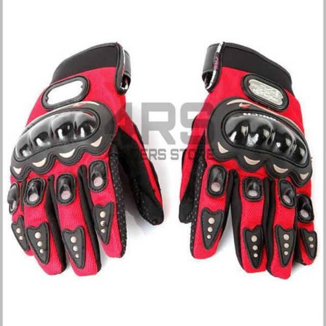 Jual Sarung Tangan Probiker Mcs C Full Finger Glove Merah Shopee