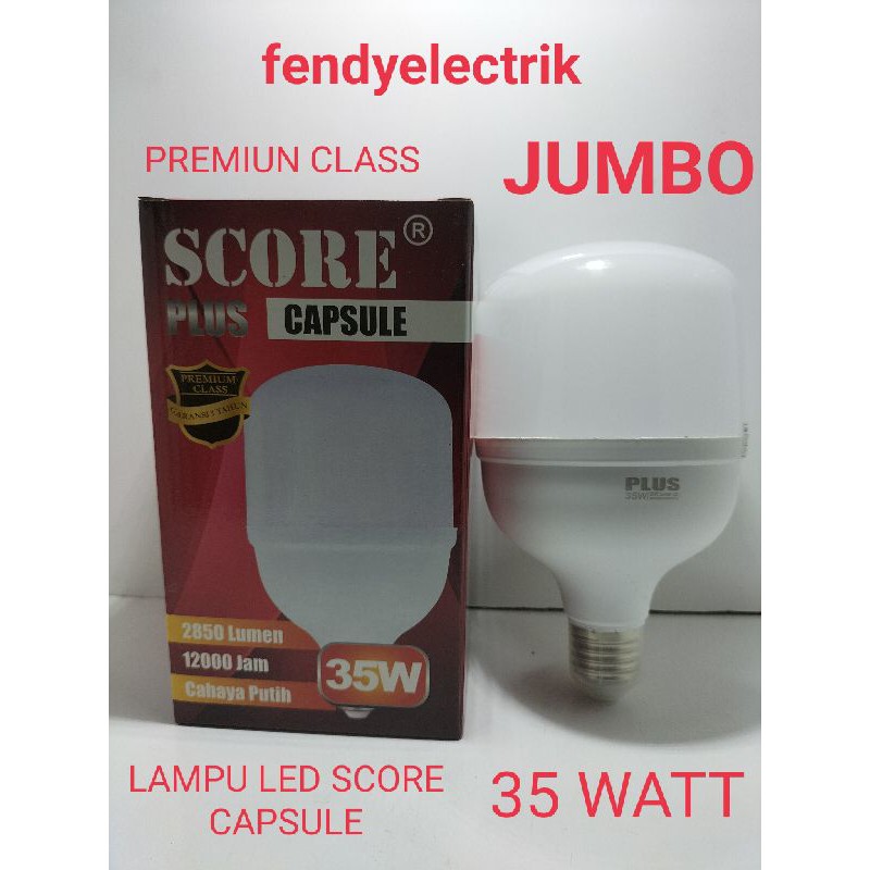 Jual LAMPU LED CAPSULE SCORE 35 WATT JUMBO Shopee Indonesia