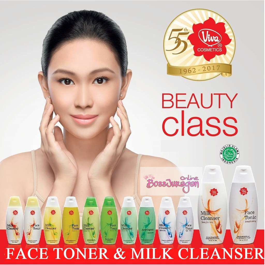 Jual VIVA Skincare Series Viva Face Tonic Viva Milk Cleanser Viva