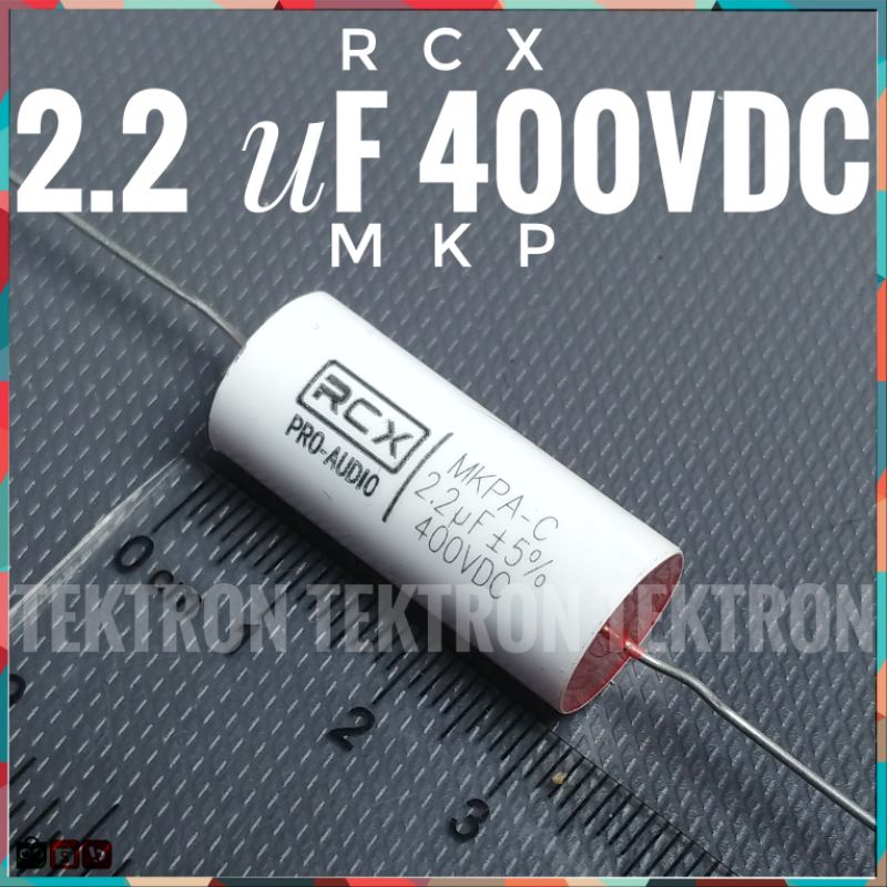 Jual Rcx Uf V Audio Axial Capacitor Crossover Bp Np Bipolar