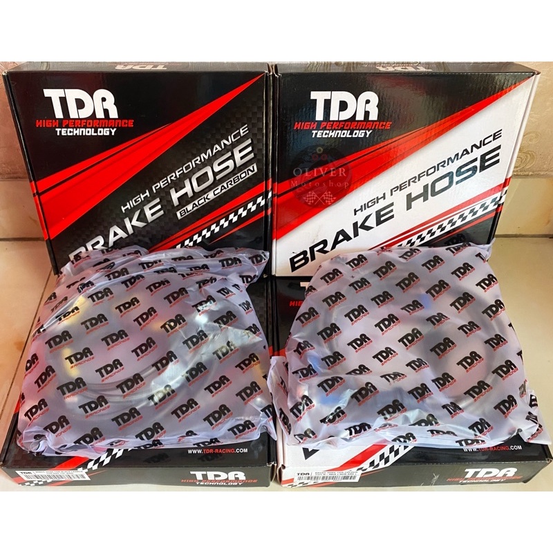 Jual Selang Rem Nmax Non Abs Depan Dan Belakang Tdr Racing Shopee