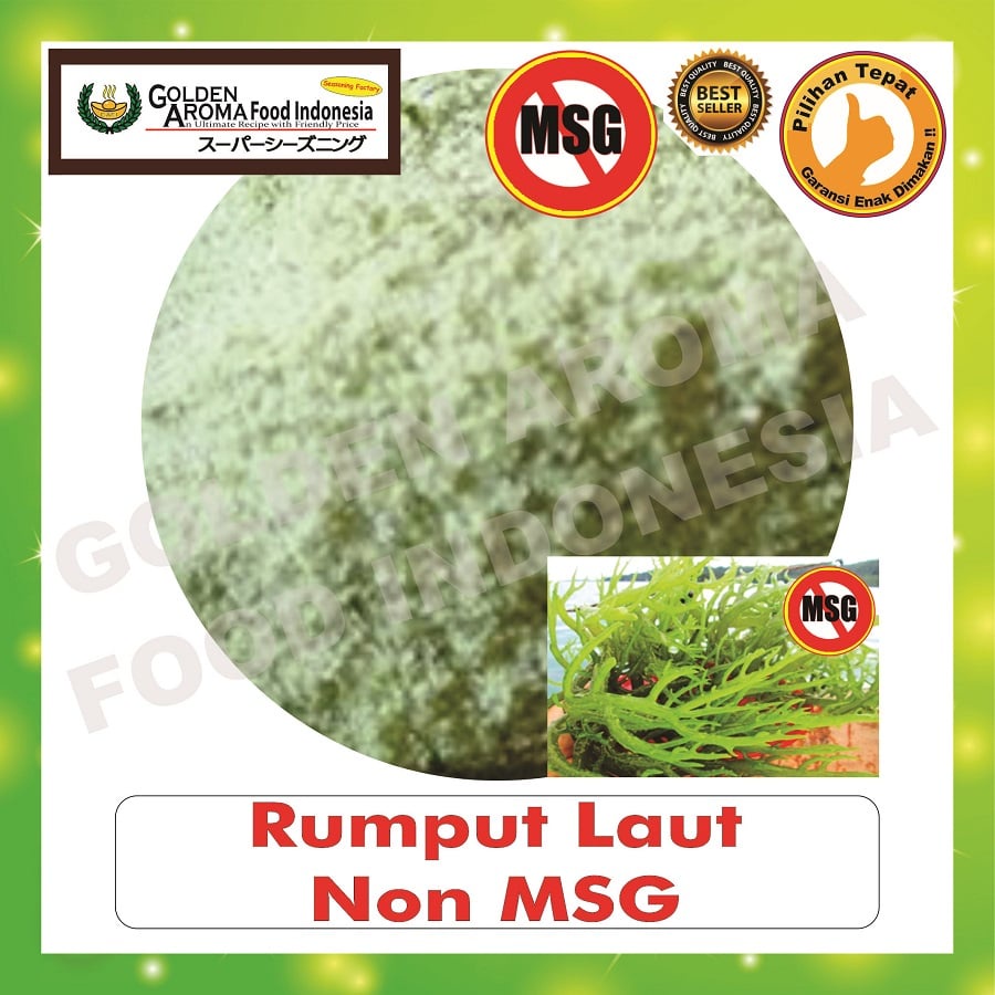 Jual Bumbu Tabur Rasa Rumput Laut Non Msg Kg Jual Bubuk Tabur