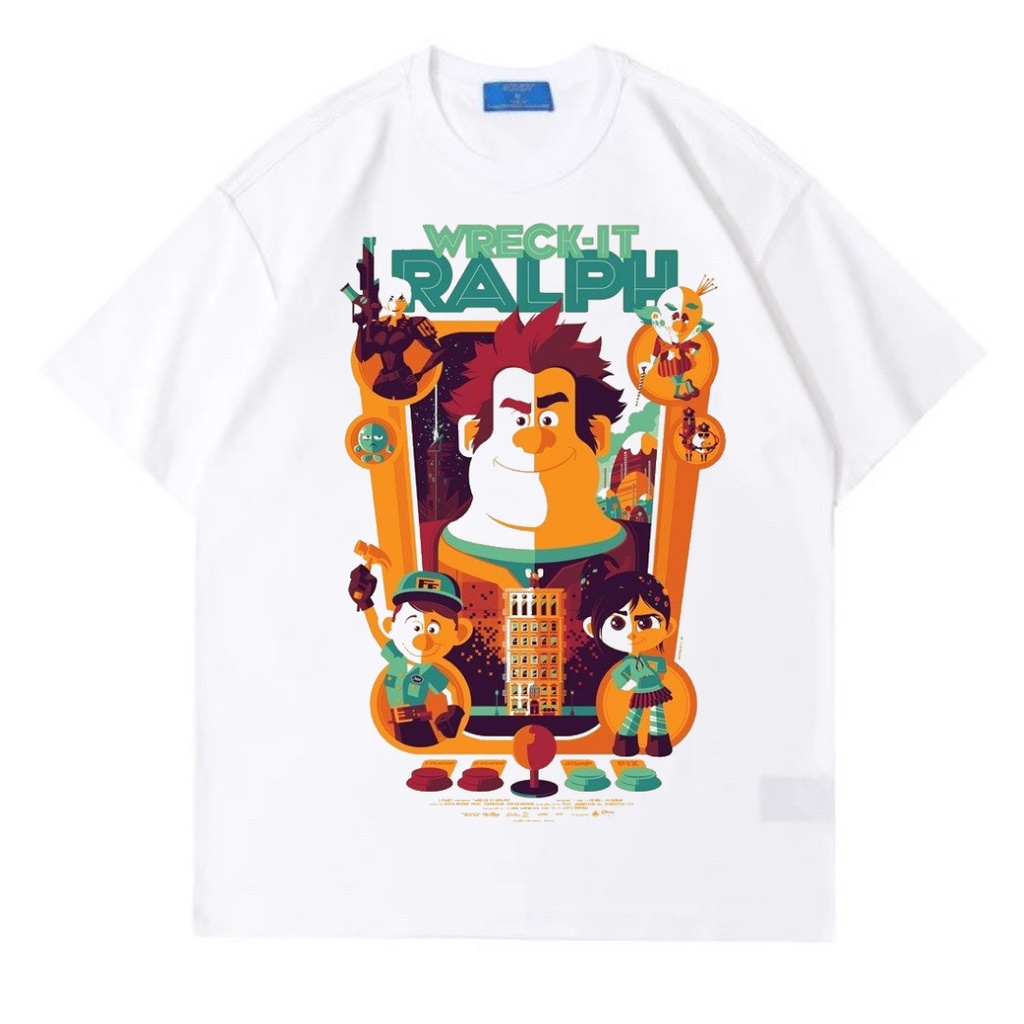 Jual Psycho Crucify Wreck It Ralph Oversized T Shirt Kaos Kartun