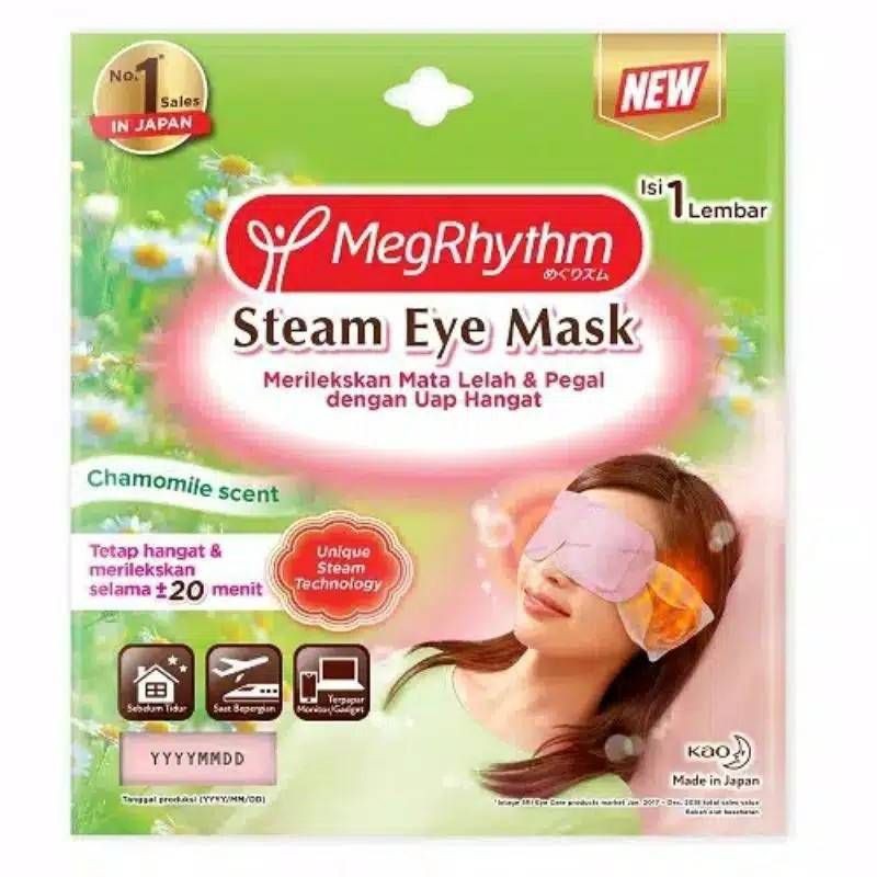 Jual Kao Megrhythm Steam Eye Mask Chamomile Satuan Shopee Indonesia