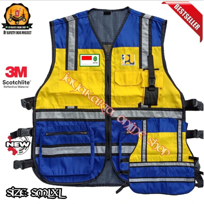 Jual Rompi Safety M Scotlight Pupr Safety Vest Rompi Proyek Shopee