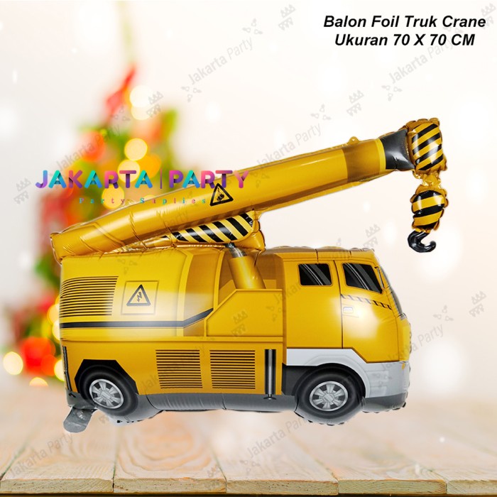 Jual Balon Foil Mobil Derek Balon Karakter Crane Balon Kendaraan