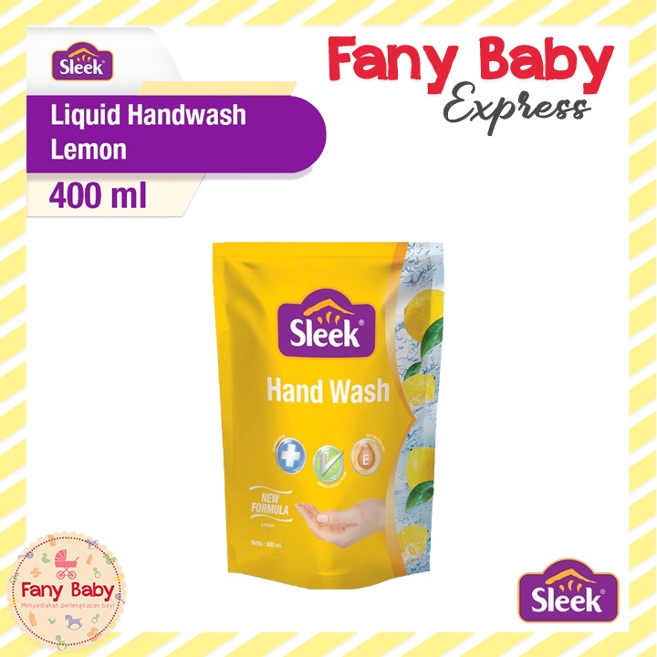 Jual SLEEK HAND WASH ANTIBACTERIAL REFILL 400ML Shopee Indonesia