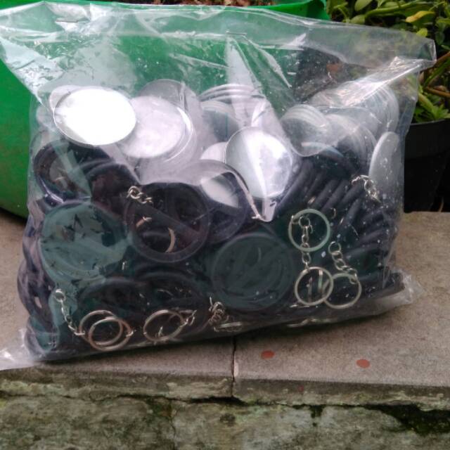 Jual Bahan Ganci Pin 2 Sisi Hitam 4 5 Shopee Indonesia