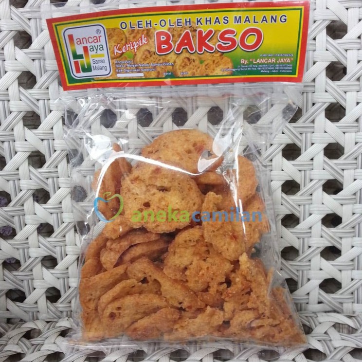 Jual Keripik Bakso Lancar Jaya Gurih Dan Renyah Khas Malang Shopee