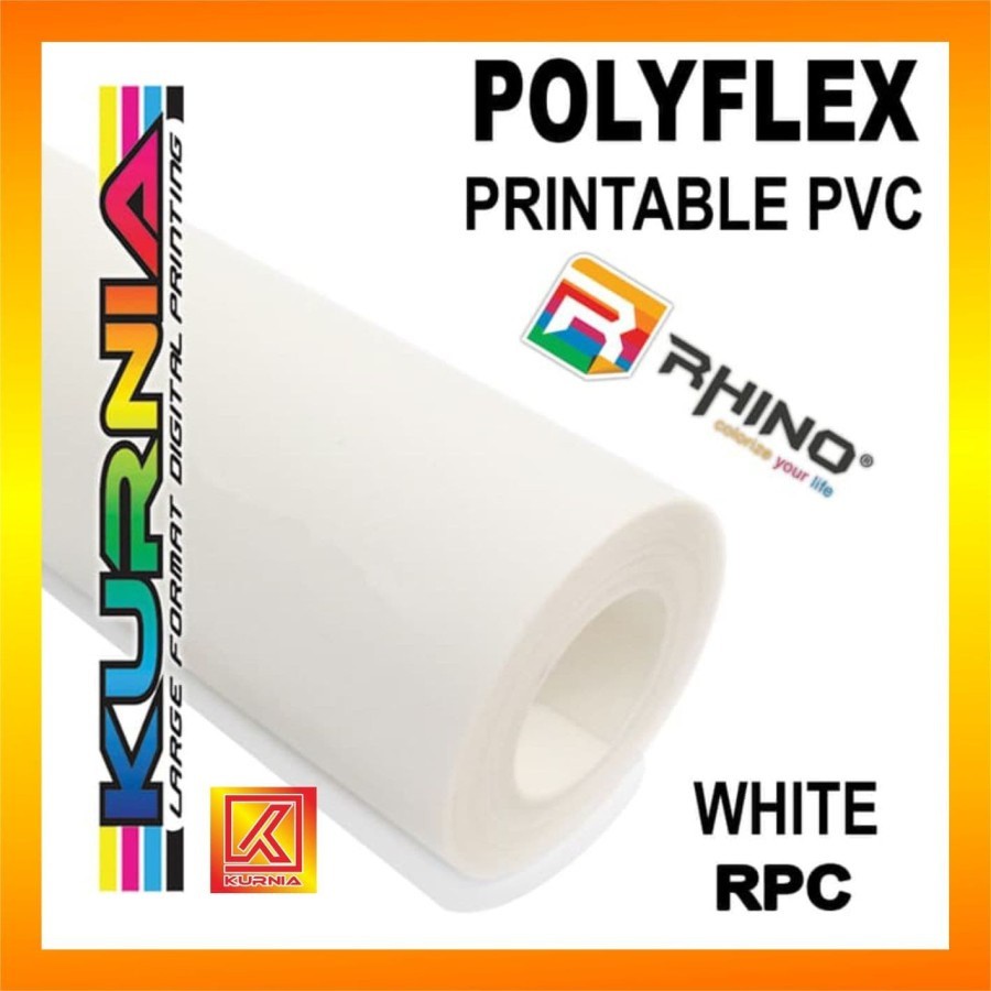 Jual Rhinoflex Polyflex Korea Printable Pvc White Shopee Indonesia