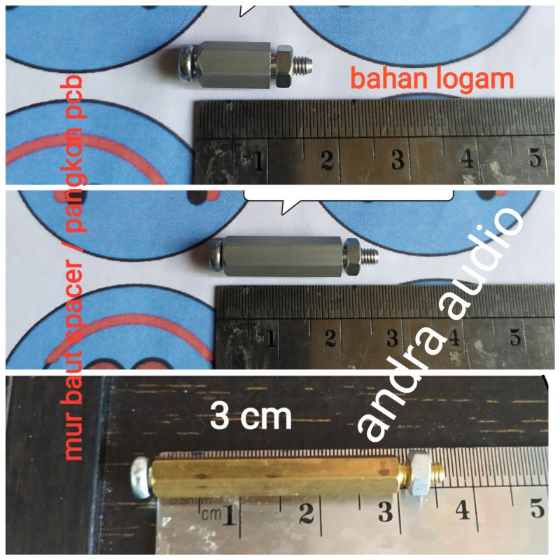 Jual Spicer Pcb Spacer Baut Pangkuan Dudukan Pcb Logam Shopee Indonesia