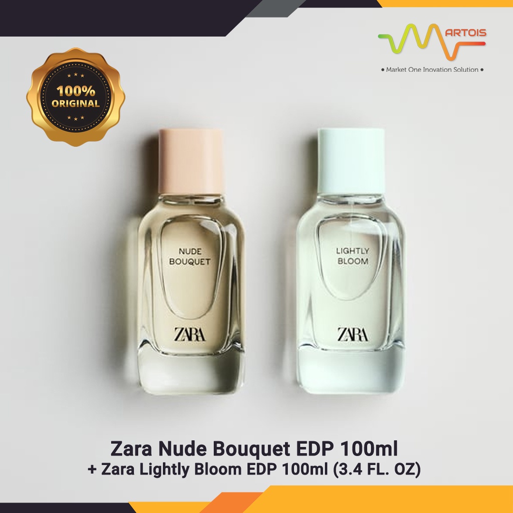 Jual Parfum Zara Original Nude Bouquet Zara Lightly Bloom EDP 100ml
