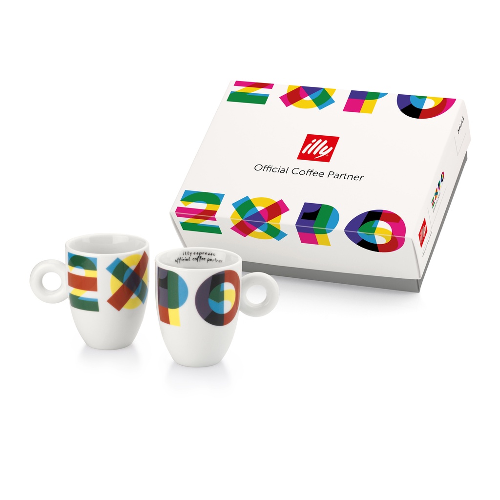 Jual ILLY Expo Collection Mug 2 Pcs Shopee Indonesia