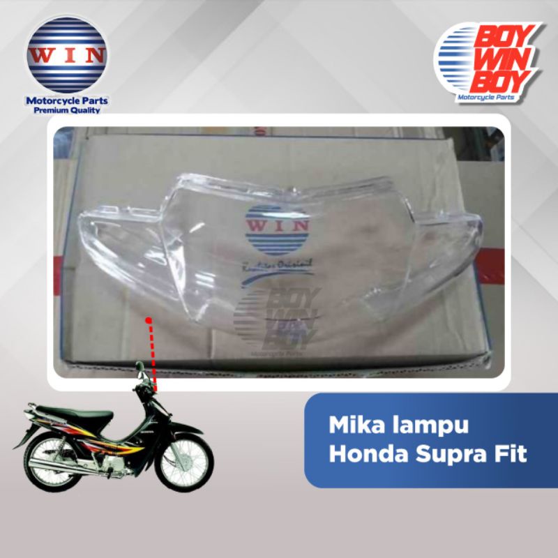 Jual Mika Lampu Headlamp Depan Honda Supra Fit Old Gen Pertama Shopee