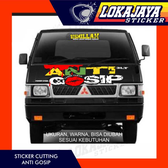 Jual Sticker Cutting Kabin Depan L Waterprof Kaca Pintu Body Mobil