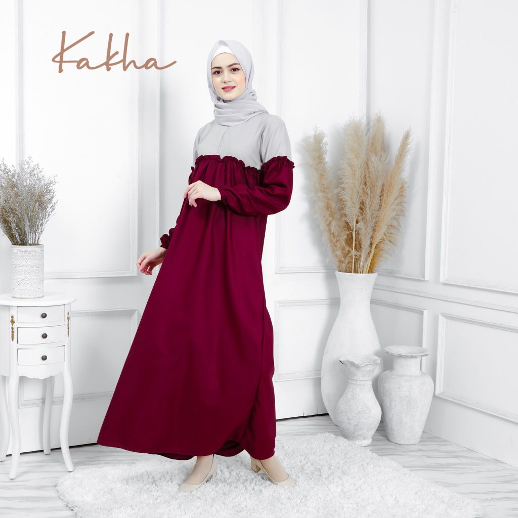 Jual Kakha Gamis Raya Series Gamis Dewasa Gamis Busui Friendly