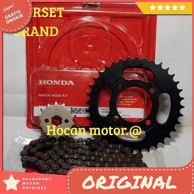 Jual Gear Gir Set Grand Legenda Astrea Prima Asli Ahm Original Shopee