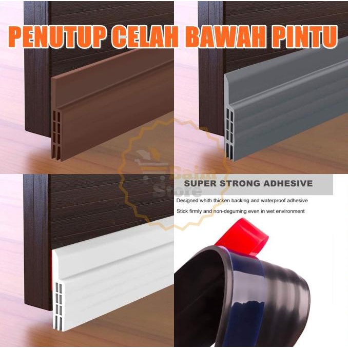 Jual Door Seal Penutup Celah Bawah Pintu Penahan Debu Dan Serangga