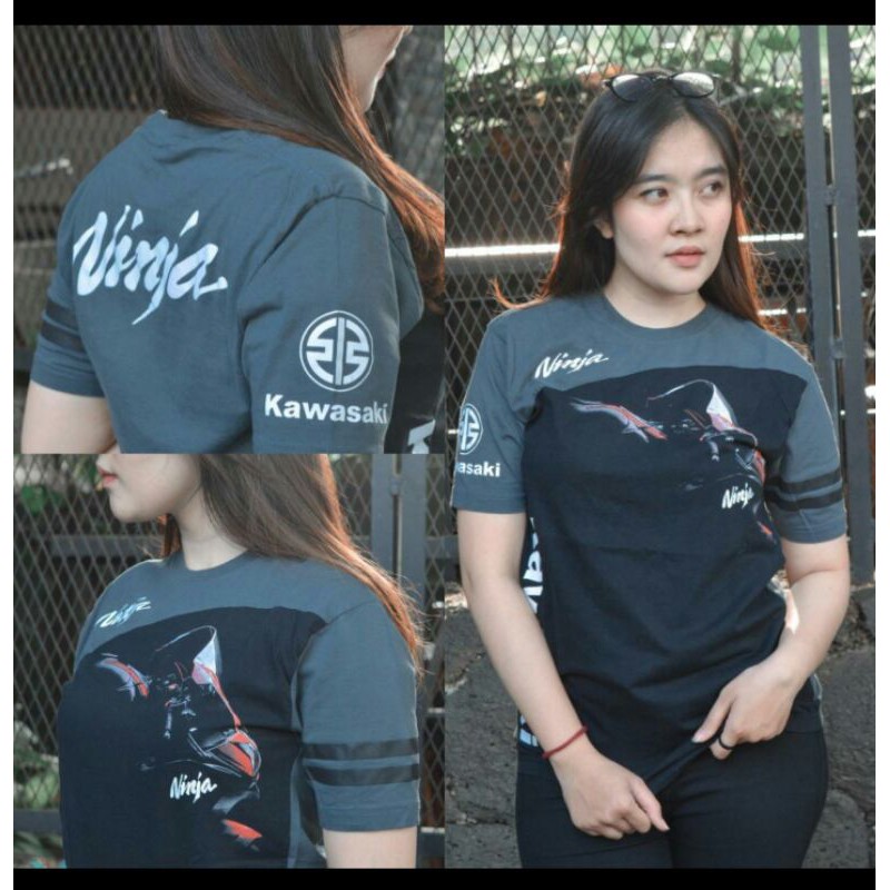 Jual Kaos Sunmori Kawasaki Ninja Tshirt Distro Motor Ninja