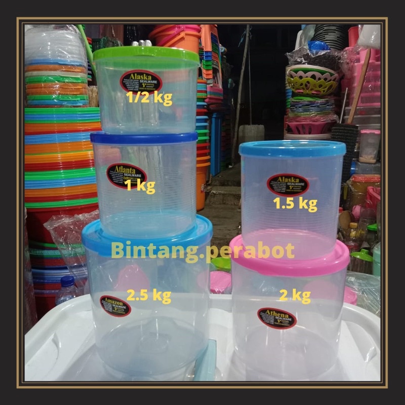 Jual Tantos Toples Makanan Toples Kue Kering Toples Plastik