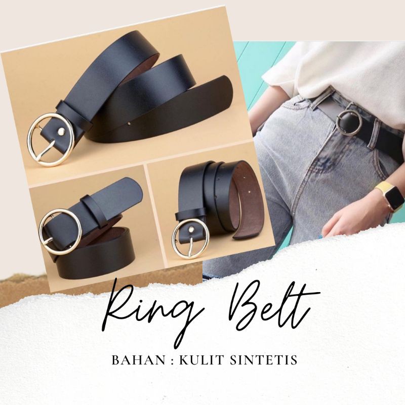 Jual Ikat Pinggang Wanita Ring Belt Gesper Wanita Ikat Pinggang