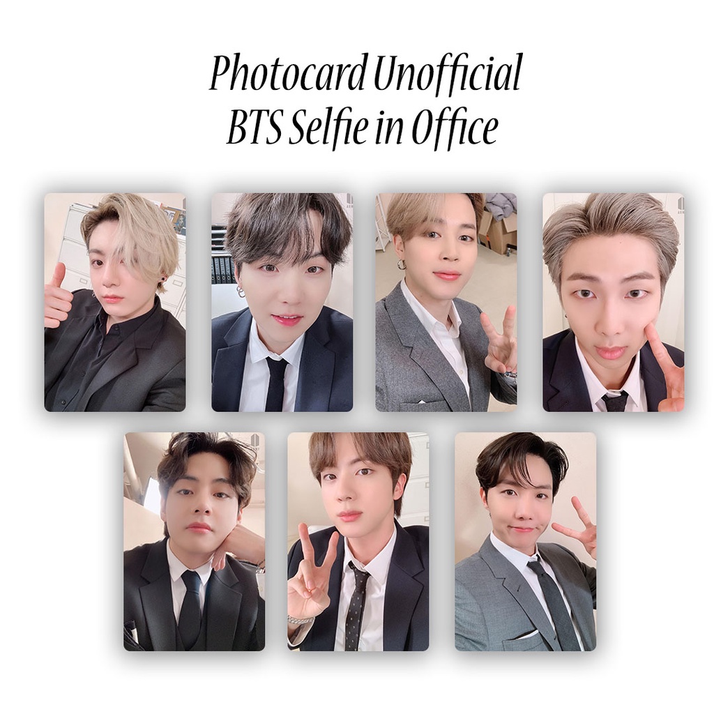 Jual Photocard Bts Bts Selfie In Office Pc Bts Unofficial