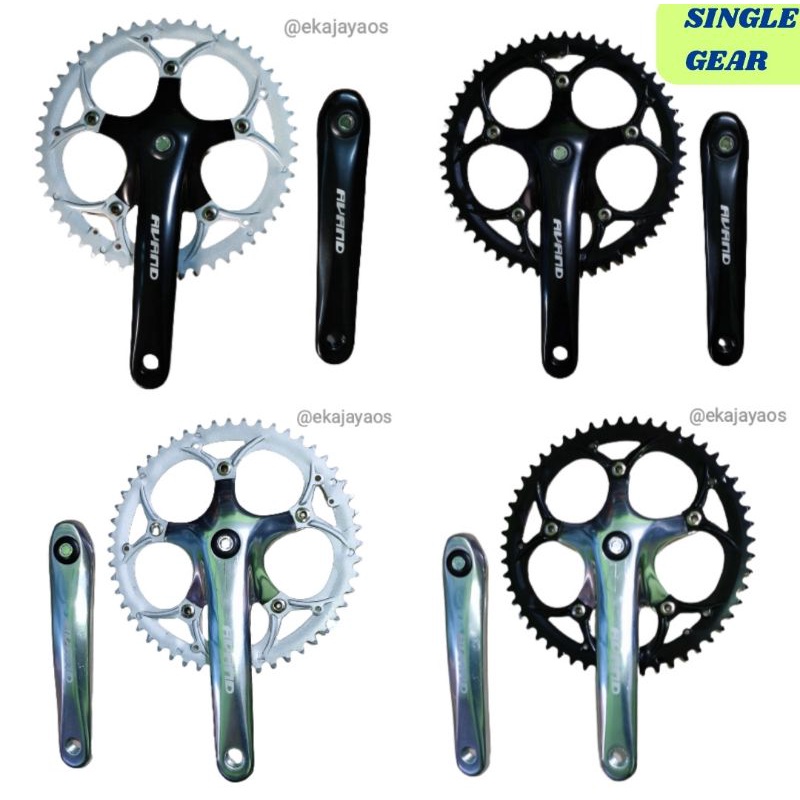 Jual Crank 53T Narrow Crank 52T Crank Fixie Sepeda Lipat Crank