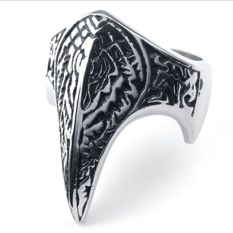 Jual Cincin Tengkorak Antik Pria Ring Skull Punk Style Men Ring Claw