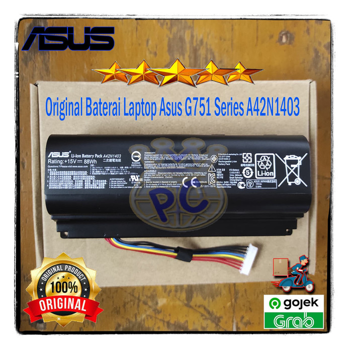 Jual Battery Batrai Batray Original Baterai Batre Laptop Asus G