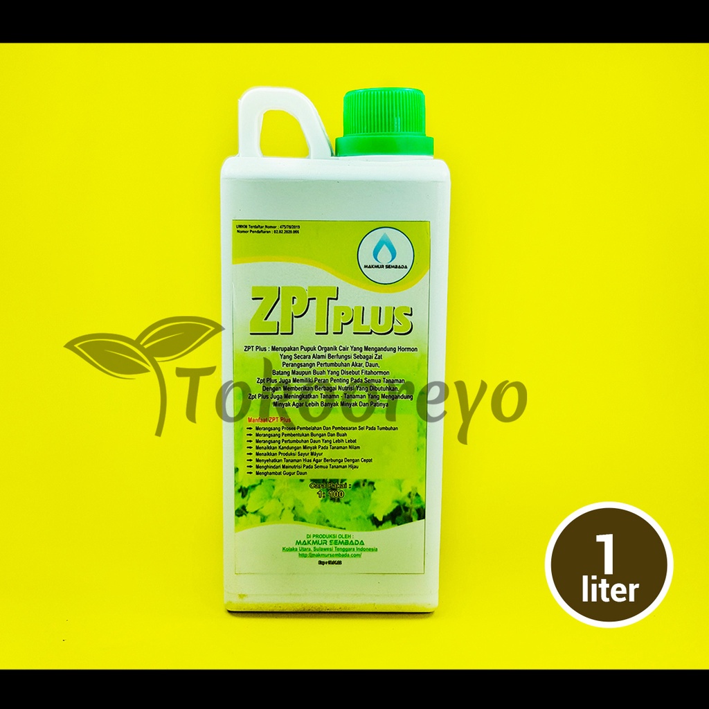 Jual Poc Zpt Plus Liter Makmur Sembada Pupuk Organik Cair Shopee