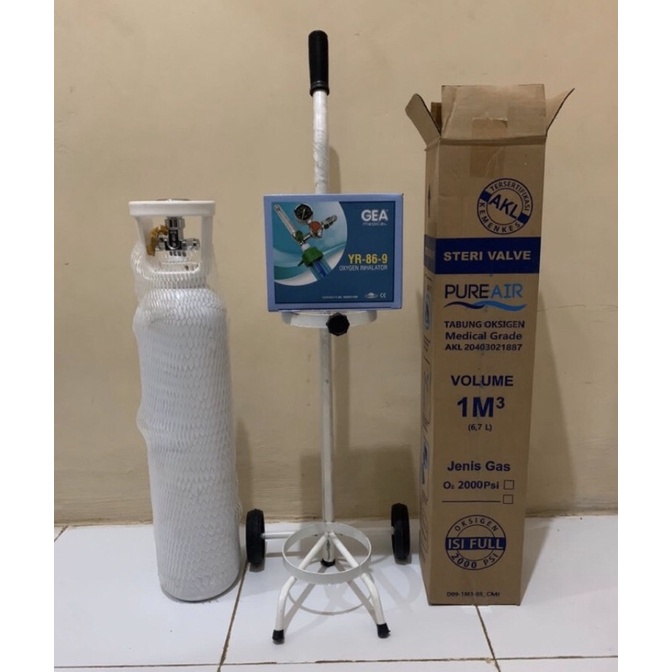 Jual Tabung Oksigen Pure Air M Isifull Lengkap Tingal Pakai