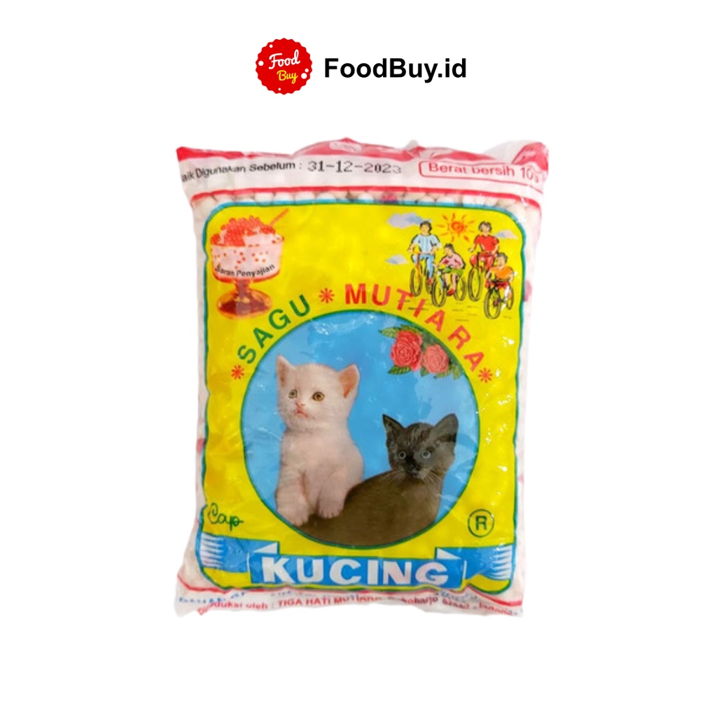 Jual Cap Kucing Sagu Mutiara 100 Gr Shopee Indonesia