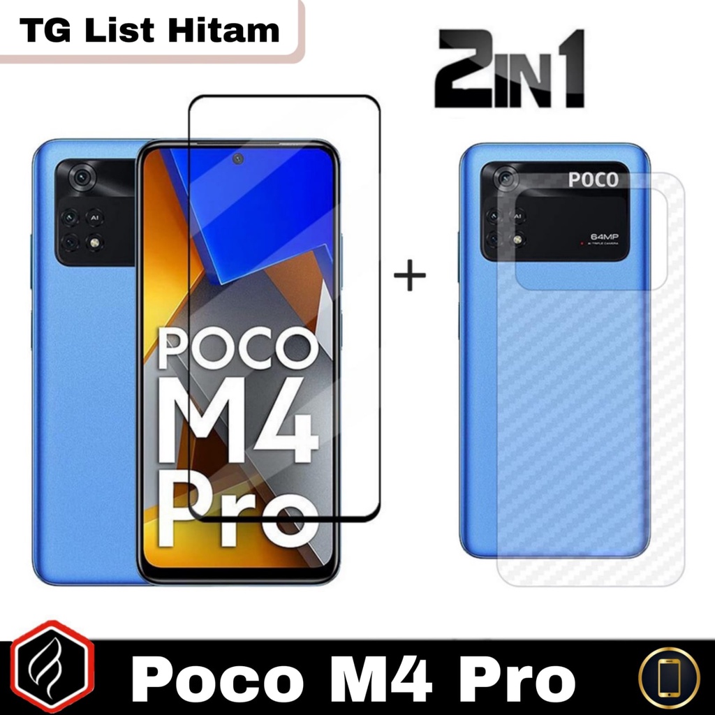 Jual Paket In Anti Gores Layar Xiaomi Poco M Pro G Tempered Glass