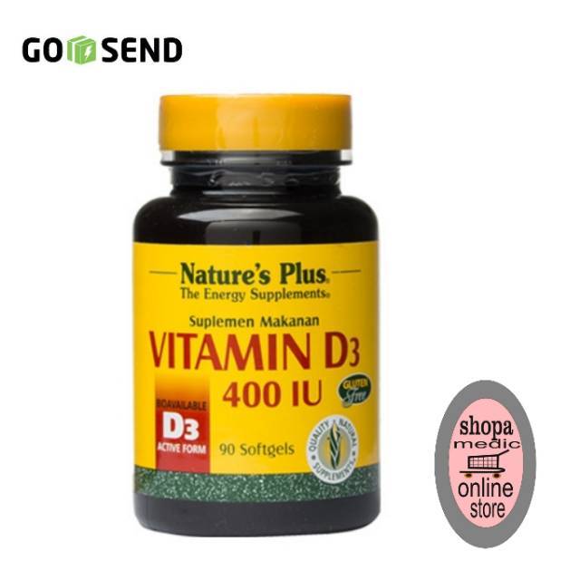 Jual Nature S Plus Vitamin D3 400 IU Shopee Indonesia