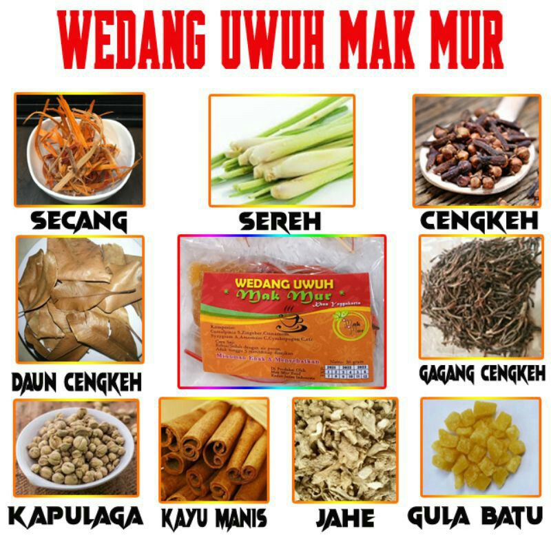 Jual Wedang Uwuh Khas Jogja Minuman Rempah Minuman Kesehatan Wedang