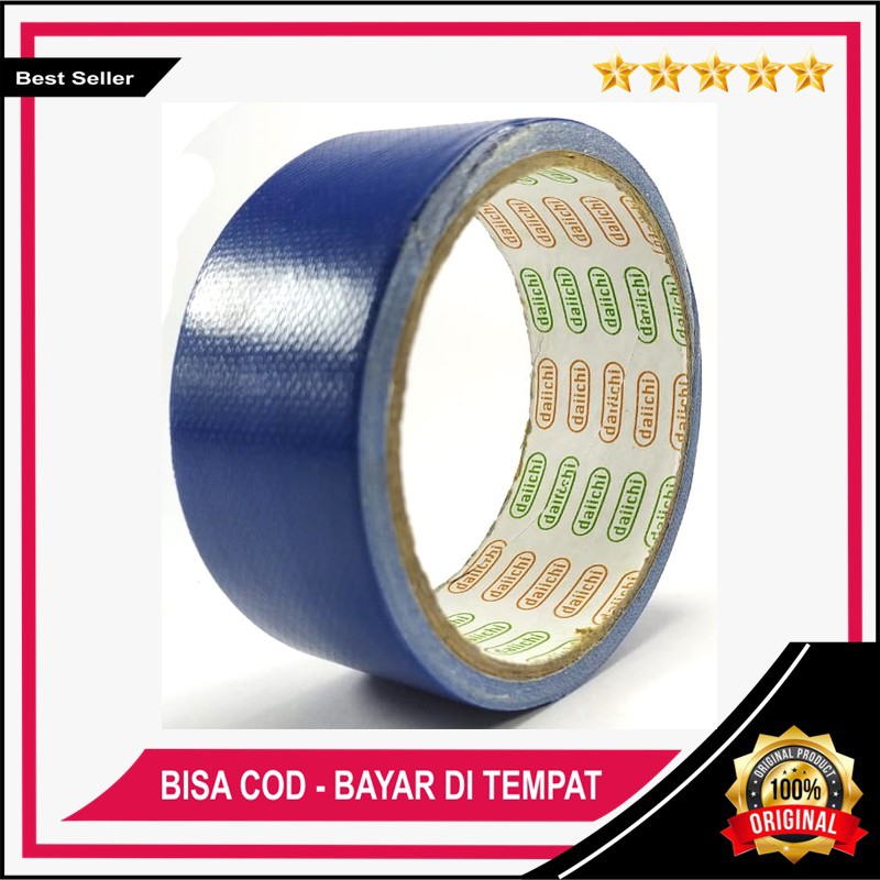 Jual DAIICHI CLOTH TAPE WARNA LAKBAN KAIN WARNA UKURAN 36mm X 5M