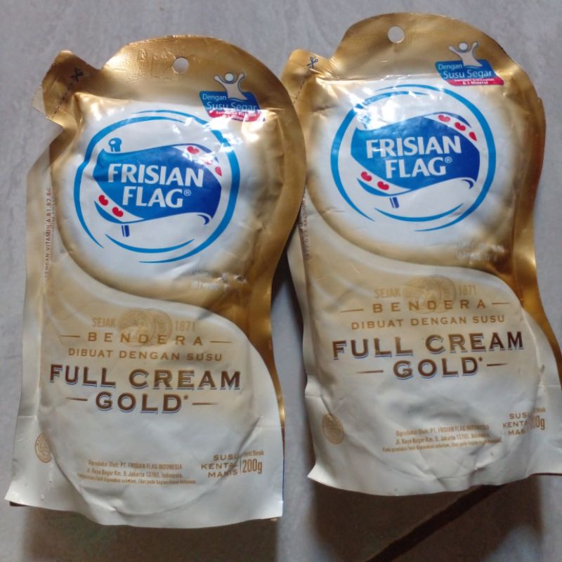 Jual Susu Kental Manis Frisian Flag Full Cream Gold Gr Shopee