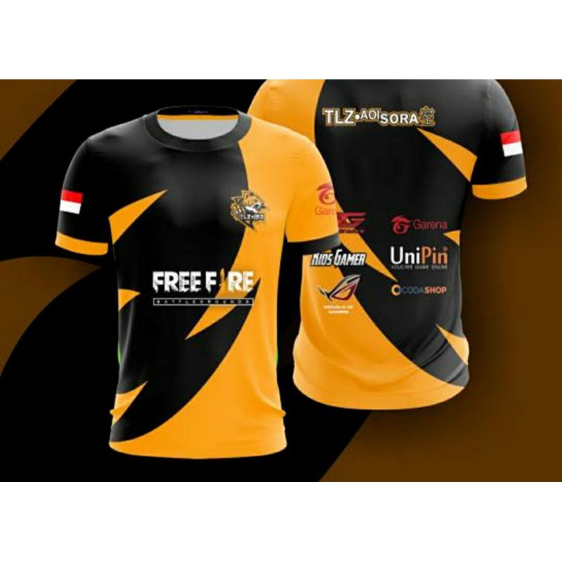 Jual Jersey Terbaru Murah Baju Kaos Game Free Fire Mlbb Pubg Cod Aov