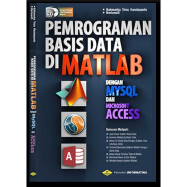 Jual Buku Pemrograman Basis Data Di Matlab Dengan Mysql Dan Ms Access