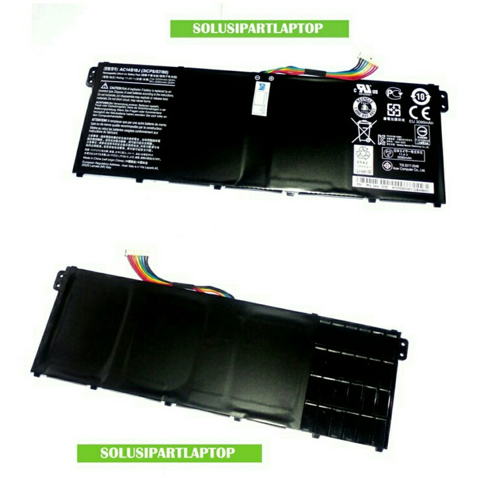 Jual ORIGINAL BATERAI ACER E3 111 E3 112 ES1 511 AC14B18J AC14B13J