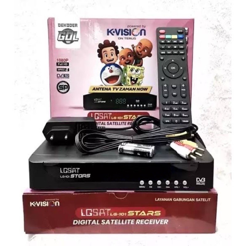 Jual Receiver Parabola Digital Kvision LGSAT K VISION KVISION Full HD C