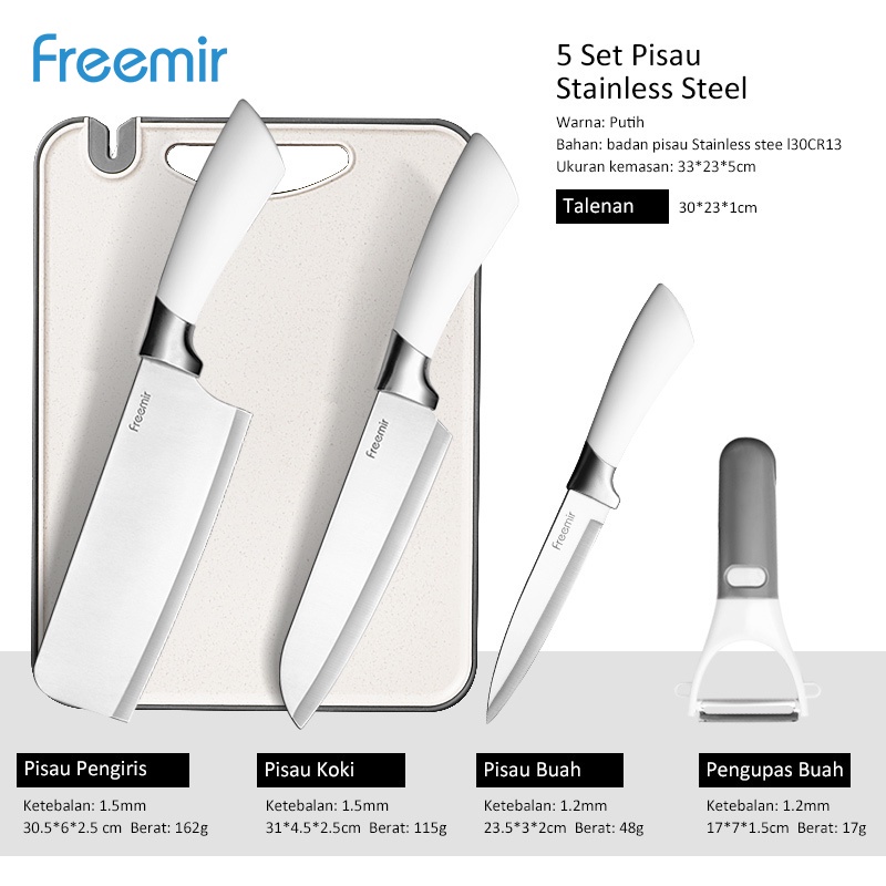 Jual Freemir Set Pisau Pcs Pisau Daging Premium Stainless