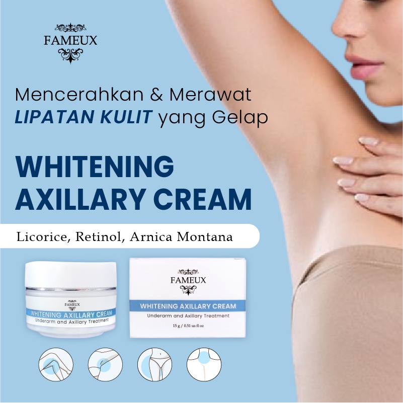 Jual STAR Fameux Whitening Axillary Cream 15gr Cream Pencerah Ketiak