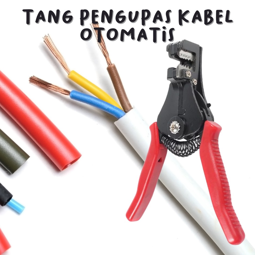 Jual Tang Kupas Kabel Pengupas Potong Gunting Pemotong Kabel Wire