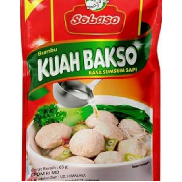 Jual Sobaso Bumbu Kuah Bakso Rasa Sumsum Sapi Gr Shopee Indonesia