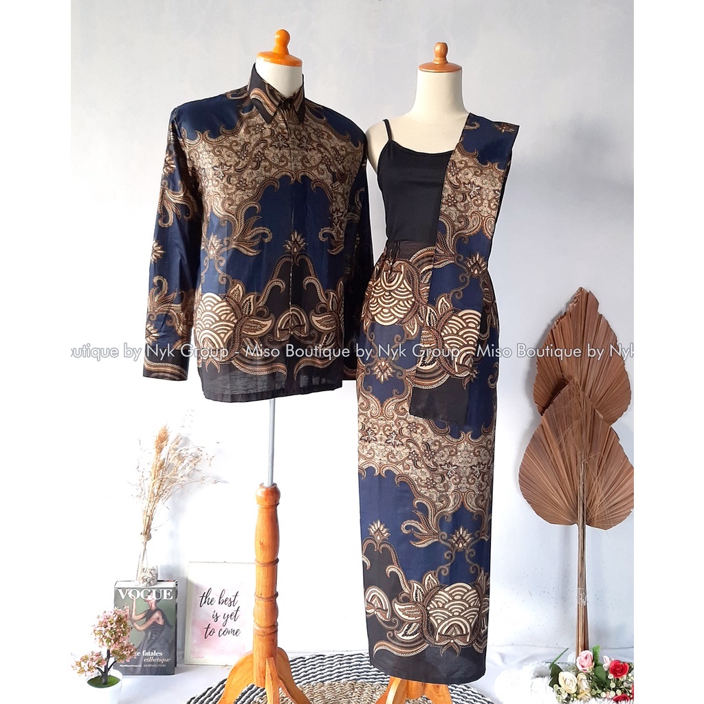 Jual Miso Butik Rok Span Dan Kemeja Batik Brigitta Katun Prima