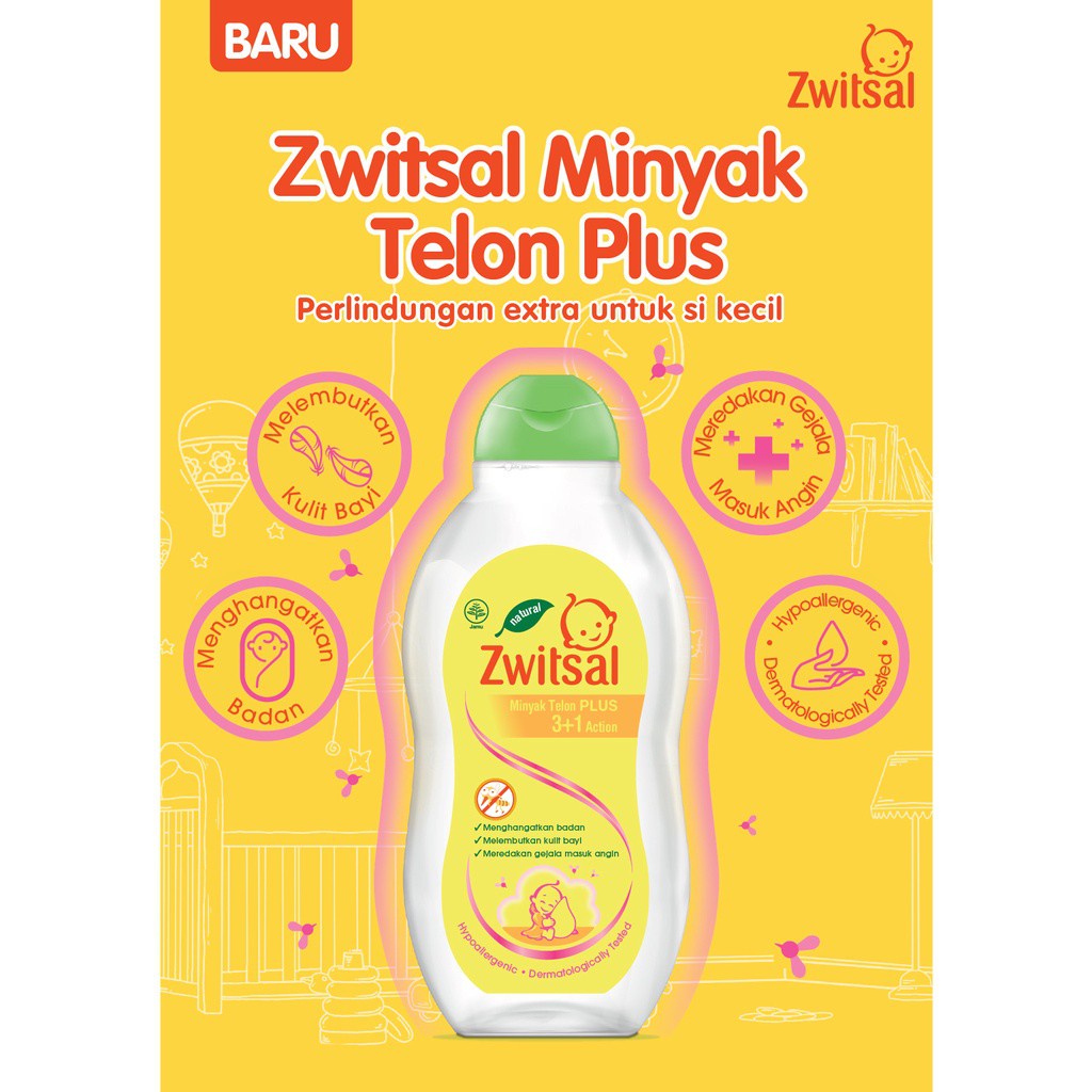 Jual Zwitsal Minyak Telon Ml Dan Ml Shopee Indonesia